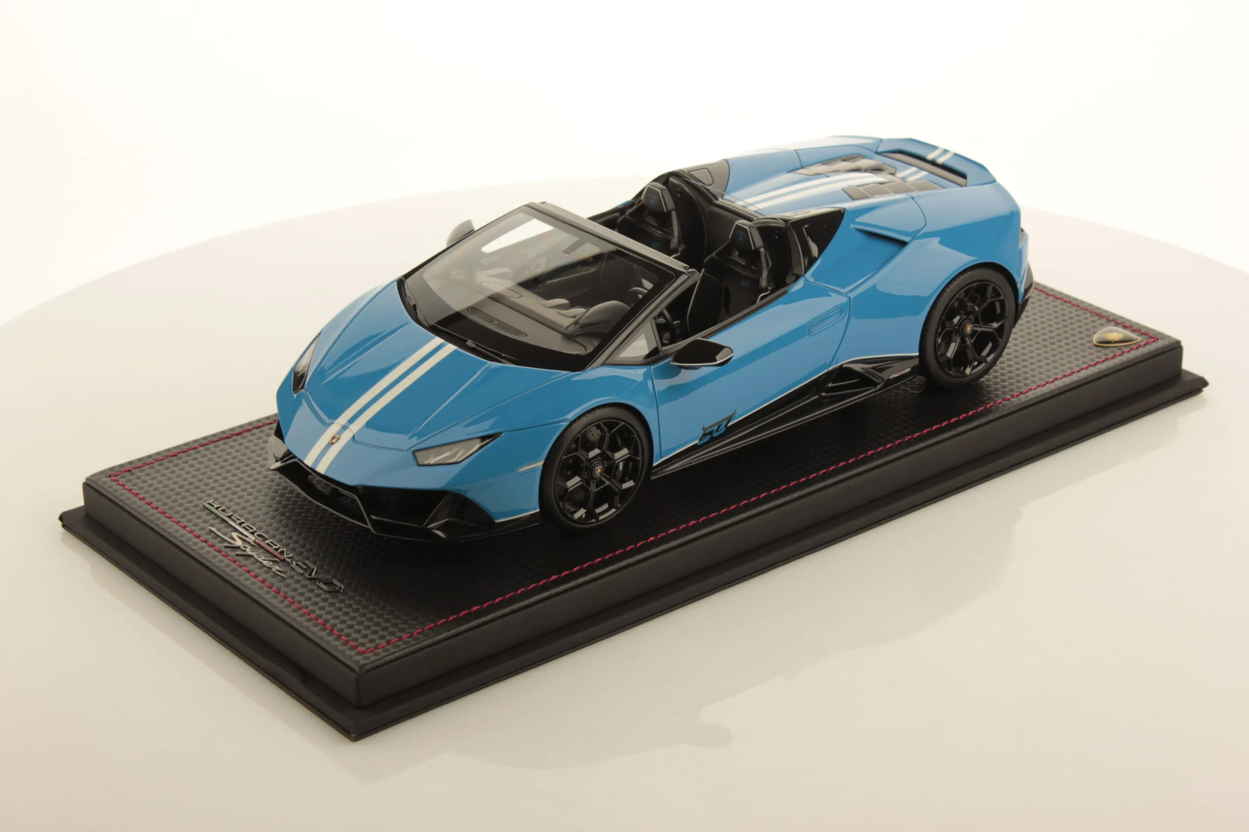 Lamborghini Huracán EVO Spyder 60TH Blu Le Mans | AUTOBarnModels